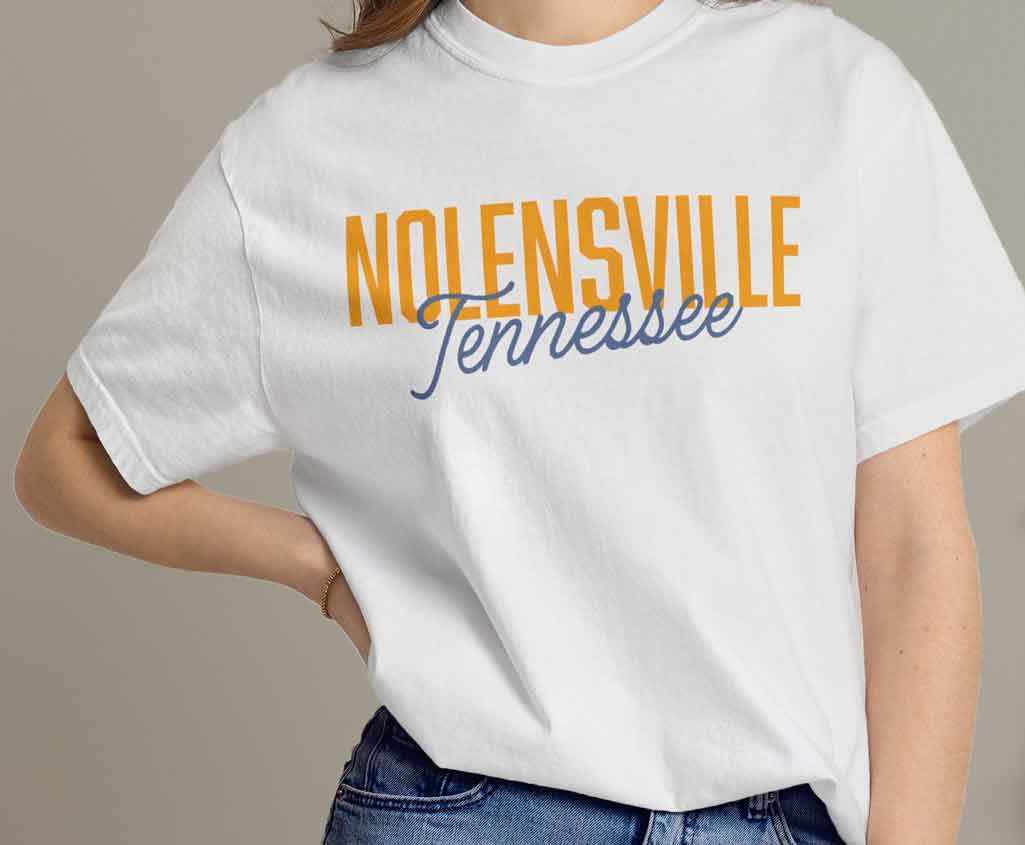 Local Nolensville Brands shirts, sweaters, sweatshirts, outerwear and other swag available at Nolensville.store website.
